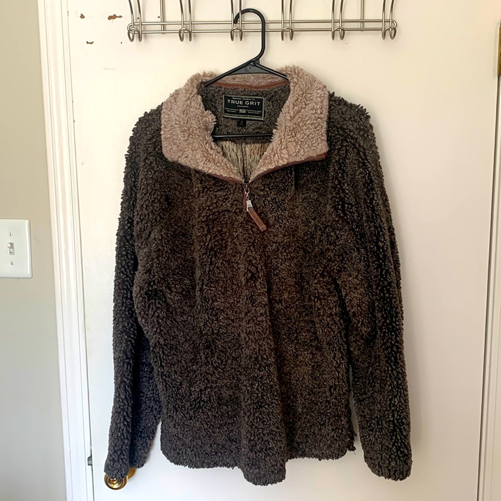 True Grit Quarter-zip jacket